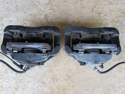 BMW Front Brake Calipers (Incl. Left and Right) 34116756303 E60 528i 535i 545i 550i E63 E654